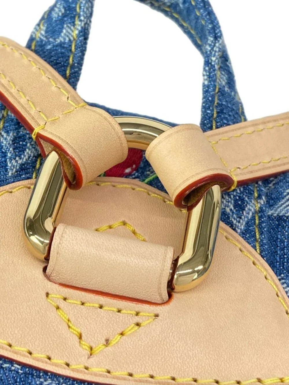 Louis Vuitton x Takashi Murakami Cherry Venice NM Denim Monogram